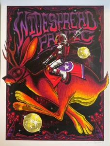 Widespread Panic Poster 12/30-31/2022 Nashville TN Signed & Numbered #/80 A/E - Picture 1 of 1