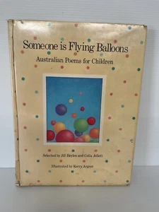 Someone Is Flying Balloons: Australian Poems for Children 1983 Ex Library HC - Picture 1 of 24