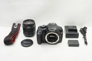 Canon EOS Kiss X50 / Rebel T3 / 1100D Camera w/ EF-S 18-55mm IS II #250521i - Picture 1 of 12