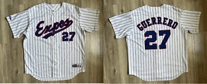 Maglia baseball Montreal Expos Vladimir Guerrero Majestic anni 2000 vintage taglia XL - Foto 1 di 9