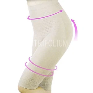 SEAMLESS WAIST FIRM TUMMY LEG THIGH CONTROL KNEE SHAPER KNICKERS BRIEFS 3782 - Picture 1 of 2