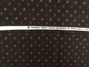 Windham Fabrics GENERATION c. 1920 Nancy Gere Cotton Quilt Fabric ~ 1 Yard - Picture 1 of 4