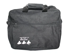Disney Magic Kingdom Club Gold Card Black Computer Case Zipper No Shoulder Strap - Picture 1 of 4