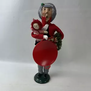 Byers Choice The Carolers Vintage 2000 Figur Großeltern mit Geschenkchip - Bild 1 von 9