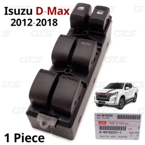 Switch Mirror Control Power Window 4Dr Fits Isuzu D-Max Hi-Lander 4x4 2012 2018 - Picture 1 of 8