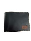 Tommy Hilfiger Mens Wallet Black Leather Bifold Credit Card Id Holder 4.5"X3.5"