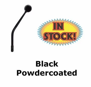 Lokar XMSL6B - Manual Transmission Shifter Lever 16" Single Bend - Black - Picture 1 of 4