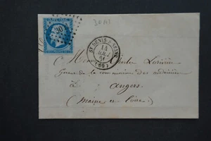 L-543 Stempel PC 3041 von St-Denis-s-Seine (Seine) auf Nr. 14B - Bild 1 von 2