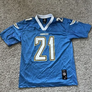 Reebok San Diego Chargers Jersey Youth Large 14-16 LaDainian Tomlinson #21 Y2K - Picture 1 of 10