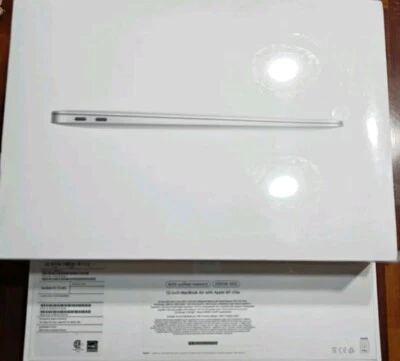 New Sealed - Apple MacBook Air 13in (256GB SSD, M1, 8GB) - Silver - MGN93LL/A - Image 1 of 4