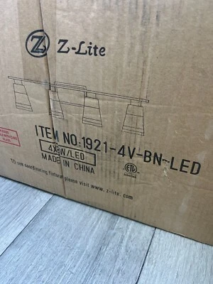 Z-Lite 1921-4V-BN-LED - Accesorios de baño iluminación interior Foto 1 de 4