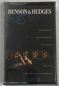 BENSON + HEDGES Blue 90's Cassette Tape Promo Cigarette Advertising NEW SEALED - Imagen 1 de 2