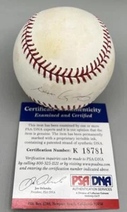 Matt Garza Autographed Signed Major League Baseball PSA/DNA Authentic - Picture 1 of 3