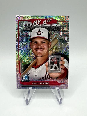 2024 Bowman Chrome Brady House #M1B-39 My 1st Bowman Mojo Refractor - Image 1 of 2