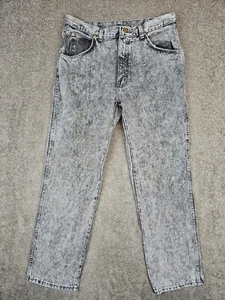 Sedgefield Jeans Herren 34x30 (31x29) Straight Acid Wash Baumwolle Denim Hergestellt in den USA - Bild 1 von 13