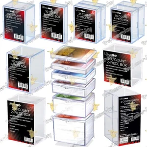 Pokémon Cartes Ultra PRO à Charnières & 2-PIECE à Glisser Plastique Stockage - Bild 1 von 74