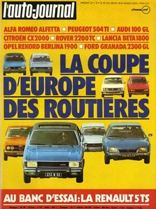 L'AUTO JOURNAL n°9 1975 - Imagen 1 de 1