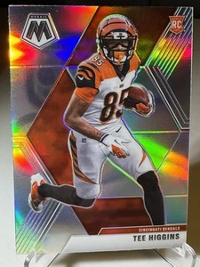 2020 Panini Mosaic NFL  Bengals Football. Tee Higgins Rookie Mosaic Silver Prizm - Picture 1 of 8