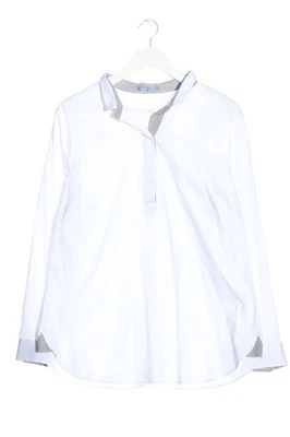 DAY LIKE Hemd-Bluse Damen Bluse Gr. DE 40 weiß-hellgrau Casual-Look - Bild 1 von 4