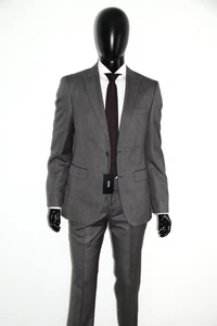 HUGO BOSS Anzug, Mod. Jaysen/Lenon, Gr. 94 / US 38L, Pure Silk, Woven in Italy - Picture 1 of 8