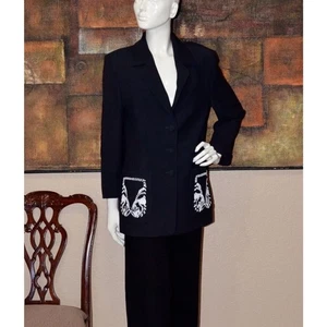 Louis Feraud Classy, functional and stylish Designer jacket Size 10 - Picture 1 of 7