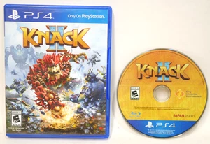 Sony Playstation 4 PS4 -Knack II --Videojuego - Completo + Probado y Funciona bien! - Imagen 1 de 8