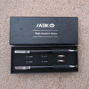 Two MEKO High Sensitivity Stylus Touch Screen Pen with Spare TIPS - Photo 1/2