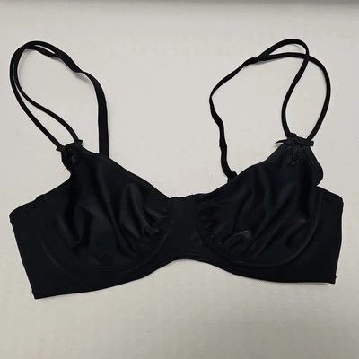 Vtg Lily Of France 36B Bra Spandex  Blend  Underwire   Black - Image 1 of 4