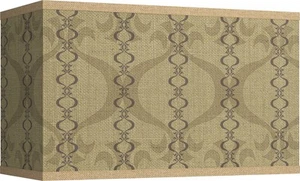 Colette Pattern Giclee Glow Rectangular Lamp Shade 8/17x8/17x10 (Spider) - Picture 1 of 5