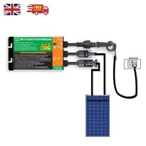 300W Solar Grid Tie Inverter AC230V Pure Sine Wave MPPT DC18-50V - Picture 1 of 11