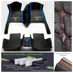 Fit For Subaru PU Waterproof Auto Pad Rug Car Floor Mat Cargo Carpet Trunk Liner - Imagen 1 de 45
