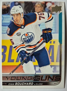 2018-19 UPPER DECK HOCKEY SERIES 1 YOUNG GUNS EVAN BOUCHARD #221 - Picture 1 of 2