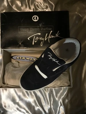 Tony Hawk Airwalk Calzado '94 Nuevo en caja Nuevo en caja Monopatín Vison Street VIC Adio Vans Bam Foto 1 de 4