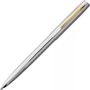 Fisher Space Pen Cap-O-Matic PR4 Black Ink/Medium Point Cartridge Chrome 851250 - Picture 1 of 1