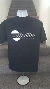 Malibu Boats Black T-Shirt - Picture 1 of 3