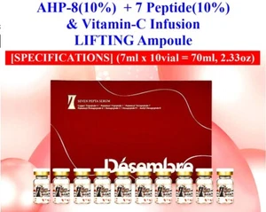 AHP-8(10%)  + 7 Peptide(10%) & Vitamin-C Infusion LIFTING Ampoule (70ml) - Picture 1 of 10