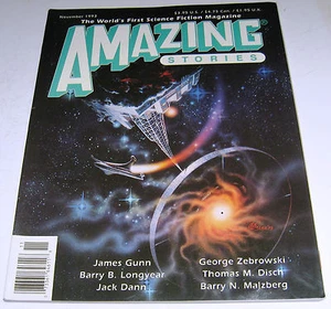 Amazing Stories – US SF Magazine - November 1993 - Longyear, Disch, Gunn, Tilton - Picture 1 of 4