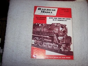 RAILROAD MODEL CRAFTSMAN MAGAZINE--JANUARY 1961    #242 - Picture 1 of 7