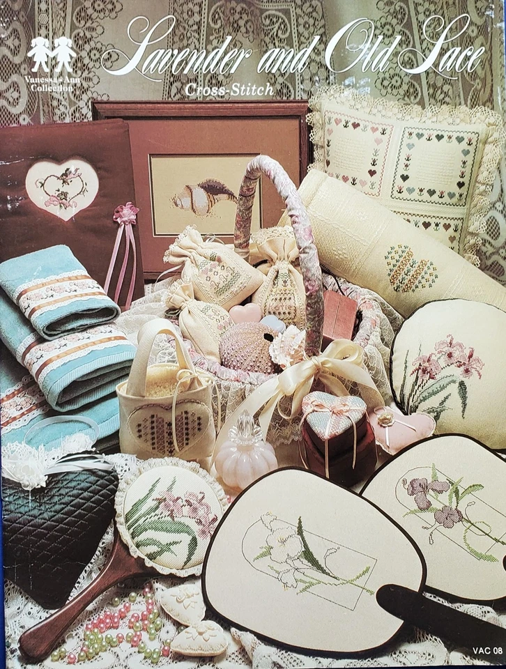 Lavender & Old Lace Cross Stitch Patterns Projects By Venessa Ann f4 - Image 1 of 4