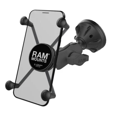 RAM X-Grip Large Phone Mount with Composite Suction Cup Base - Image 1 of 2
