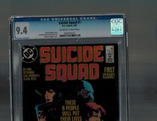 Suicide Squad #1 (DC 1987) 1st Print CGC 9.4 #0260791011 Off White-White Pages