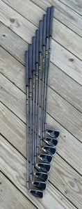 Turbo Power Golf Action HRG Iron Set #3-PW R-Flex True Temper Shafts RH - Picture 1 of 10