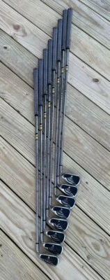 Turbo Power Golf Action HRG Iron Set #3-PW R-Flex True Temper Shafts RH - Image 1 of 4