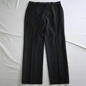 Pantalones de vestir Brooks Brothers 31x29 grises a rayas Fitzgerald 100 % lana para hombre - Imagen 1 de 9