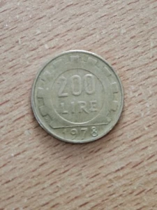 200 Lire & 500 Lire Münze Italien - Bild 1 von 10