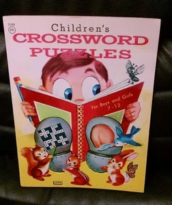 Cruzzles de colección para niños, 1960. Lowe - Imagen 1 de 1