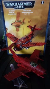 WARHAMMER 40K ORKS BOMMER BLITZABOMMA DAKKAJET PAINTED RED. - Picture 1 of 5