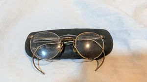 Vintage FUL-VUE 30er Jahre 12K Gold Filled Brille mit Etui. - Bild 1 von 2