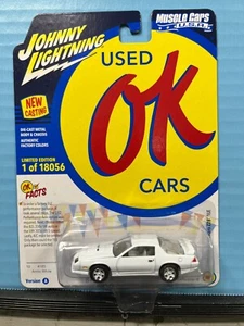1/64 Johnny Lightning OK autos usados 1991 Chevrolet Camaro Z/28 1Le blanco - Imagen 1 de 2