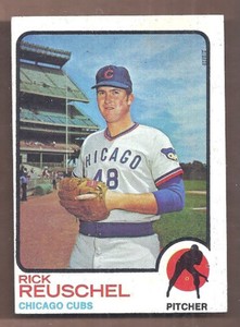 1973 Topps #482 RICK REUSCHEL ROOKIE RC NEAR MINT CONDITION